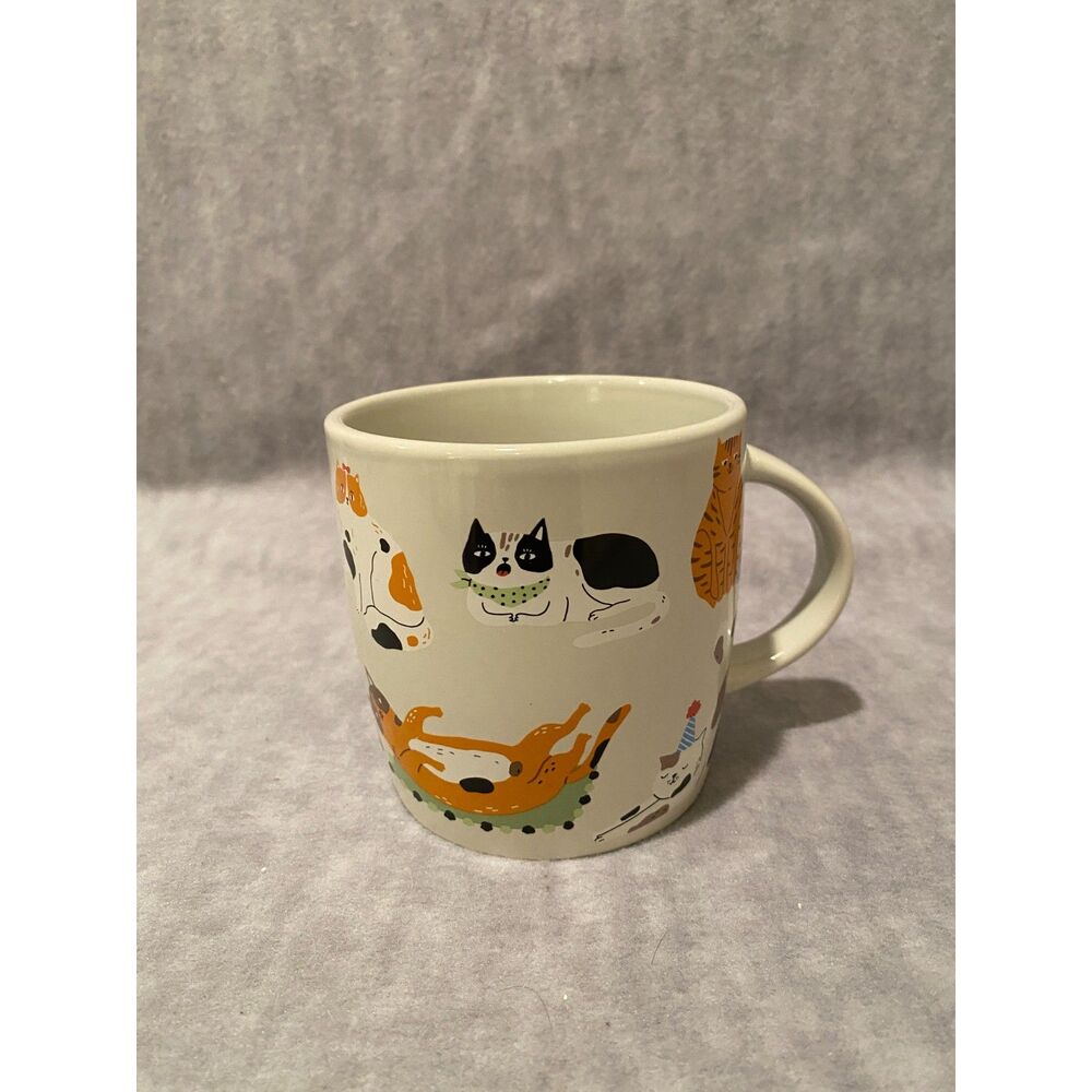 Mug Cup Cats Kittens‎ 18 oz. Room2Room Lead Free Funny Colorful Meow New